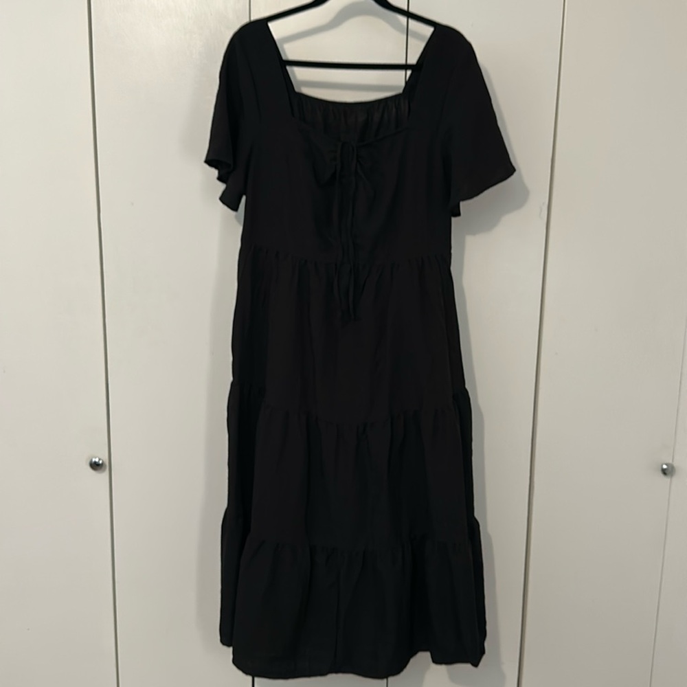 BloomChic ruffle prairie dress 14/16